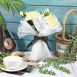 2 Beutel plissiertes Gazegarn Blumensträuße Verpackung Verpackung&nbsp;OP-NB0001-13B