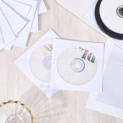 100 quadratische Papier-Aufbewahrungsbeutel für CDs&nbsp;ABAG-CP0001-16