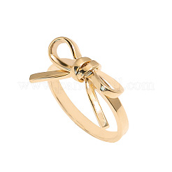 Anillo de dedo de plata esterlina con lazo para mujer&nbsp;FS-WGCDFEC-01