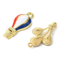 24pcs 8 styles de pendentifs en émail en alliage&nbsp;ENAM-FS0001-74
