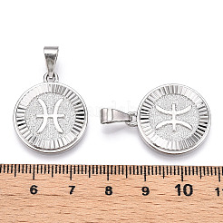 Messing Anhänger & Charms&nbsp;KK-T070-01P-08