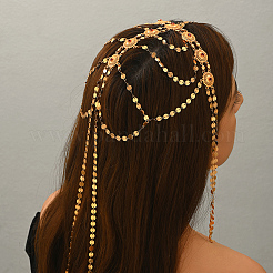Kopfschmuck aus Messing mit mehrlagiger Quaste im arabischen Stil&nbsp;LU0176