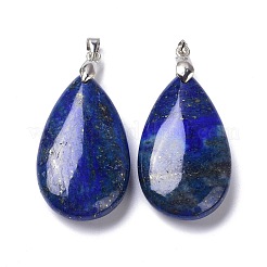 Natürliche Lapislazuli Anhänger&nbsp;G-D084-01P-B01