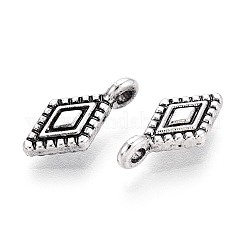 Tibetischer stil Aluminium Anhänger & Charms&nbsp;TIBE-N015-02AS
