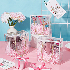 20 Stück transparente Geschenkboxen aus Haustierplastik&nbsp;CON-BC0007-75A