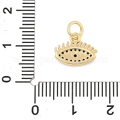 Ottone micro spianare pendenti zirconi&nbsp;KK-U056-08G