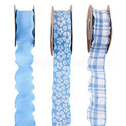 3 rotoli 3 stili nastro in poliestere antirughe&nbsp;OCOR-TA0002-99A