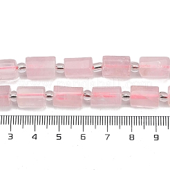 Natürlichen Rosenquarz Perlen Stränge&nbsp;G-G162-D02-01