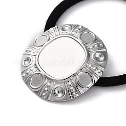 Haargummis aus Edelstahl 304&nbsp;OHAR-G017-02P