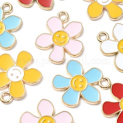 10 pz 5 colori ciondoli in lega di smalto&nbsp;ENAM-YW0002-96