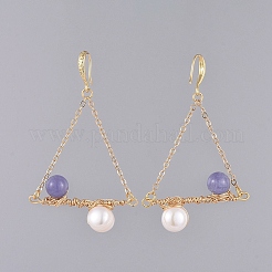 Boucles d'oreilles triangle&nbsp;EJEW-JE03984-04