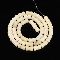 Bianco naturale africano opale perle fili&nbsp;G-T140-86A
