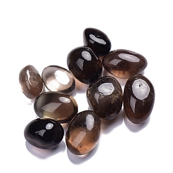 Natürlicher Rauchquarz ovaler Palmenstein Reiki poliert Heilung Taschen Sorgenstein&nbsp;PW-WGB8A83-01
