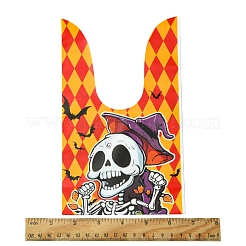 60 Stück 2 Arten Kaninchen geformte Plastiktüten für Halloween-Süßigkeiten&nbsp;ABAG-FS0001-06