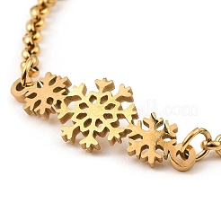 201 Edelstahl Gliederarmband für Damen&nbsp;BJEW-D062-01B