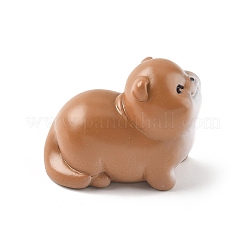 Figurines de loutre en résine décoratives&nbsp;DJEW-E015-02C