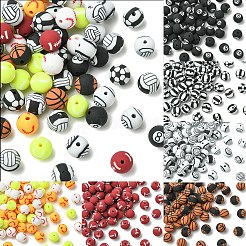 60 Stück handgefertigte Fimo-Perlen&nbsp;CLAY-YW0002-41A