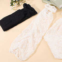 2 Paar Beinlinge aus Polycotton in zwei Farben&nbsp;AJEW-CY0001-29