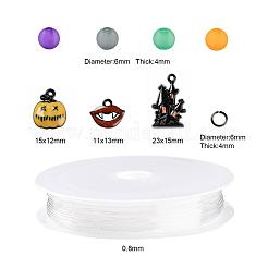 Kits de fabrication de bracelets thème halloween bricolage&nbsp;DIY-LS0002-70