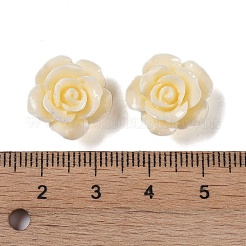 Synthetische Korallen 3 d Blume Rose Perlen&nbsp;CORA-A005-14mm-21