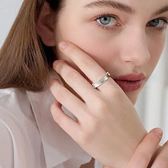 18 stücke 6 stile 201 edelstahl geriffelte finger ring einstellungen&nbsp;RJEW-SC0001-33P