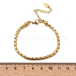 Bracelets à maillons Boston en acier inoxydable 304 pour femmes&nbsp;BJEW-A158-02F-G