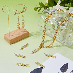 8 pendentif en laiton micro pavé de zircones cubiques pour la fête des mères&nbsp;KK-DC0004-95