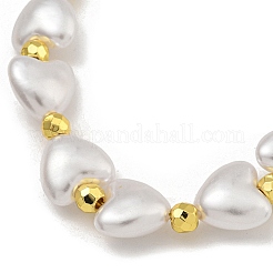 Collane rotonde in ottone placcato a cremagliera&nbsp;NJEW-C059-22G
