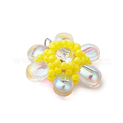 Perlen Blumen Charms&nbsp;PALLOY-MZ00438-01