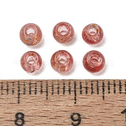 Cuentas de vidrio transparente de Picasso&nbsp;GL-CBA5413-01G