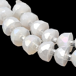 Brins de perles de verre à plaque de couleur ab&nbsp;EGLA-P051-02A-A02