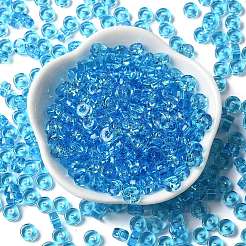 Transparente Glasperlen&nbsp;SEED-E001-T3x6mm-05