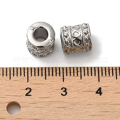 Anlaufgeschützte Perlen aus Edelstahl 304&nbsp;STAS-I203-47P