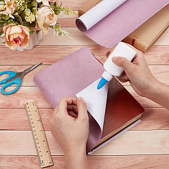 Couvertures de livre en faux suède&nbsp;DIY-WH20010-138W-05