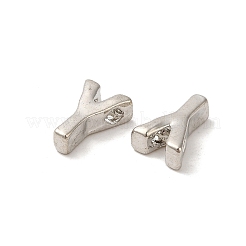 Perle in lega placcate platino&nbsp;PALLOY-CJC0001-64P-Y