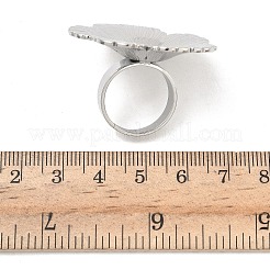 Manschettenringe aus Edelstahl 304&nbsp;RJEW-D338-05B-GP