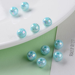 Perles acryliques opaques&nbsp;X-MACR-S370-D8mm-A07