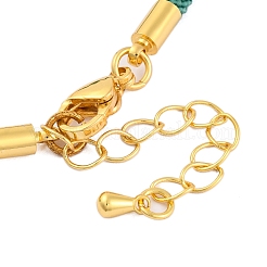 Fabrication de bracelets en cordons de nylon adaptés aux breloques de connecteur&nbsp;AJEW-P116-02G-29