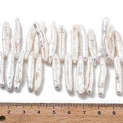 Natürliche Barock Keshi Perlen Stränge&nbsp;PEAR-P064-02H-06C