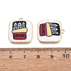 Colgantes de la aleación del esmalte impresos&nbsp;ENAM-N072-01KCG-01
