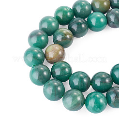 1 hebra de cuentas de jade africano natural&nbsp;G-TA0003-50A