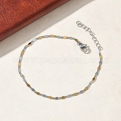 Bracelets à maillons en acier inoxydable 304 pour femmes&nbsp;BJEW-D466-05GP