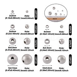 7 perline in acciaio inossidabile stile 201&nbsp;STAS-MP0001-05