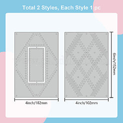 Kohlenstoffstahl Schneidwerkzeuge Schablonen&nbsp;DIY-WH0309-1252