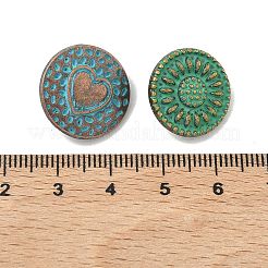 Tibetischen Stil Legierung Ösenknöpfe&nbsp;FIND-Z112-03M