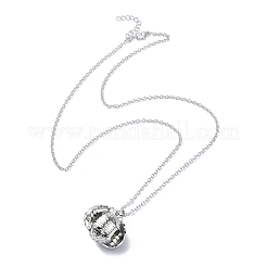 Legierung Anhänger Halsketten&nbsp;NJEW-H031-01C-P