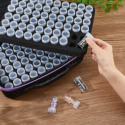 120 Stück Kunststoffperlen-Aufbewahrungsröhrchen-Set&nbsp;AJEW-WH0348-240