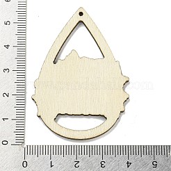 Ciondoli in legno&nbsp;WOOD-M012-01A