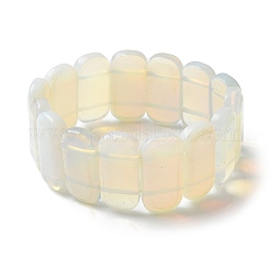 Pulseras elásticas de cuentas hechas a mano con lampwork para hombres y mujeres&nbsp;BJEW-G738-01C-09