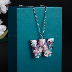 Alfabeto ciondolo orecchino kit fai da te&nbsp;DIY-SZ0006-07